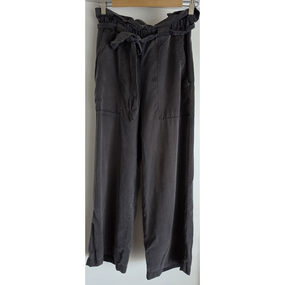Back Beat Co. Pants Size S Gray Tencel Women Trousers Slacks Casual Chic